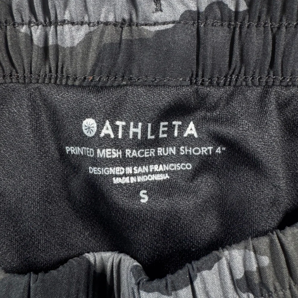 Athleta Mesh Racer Run Short 4